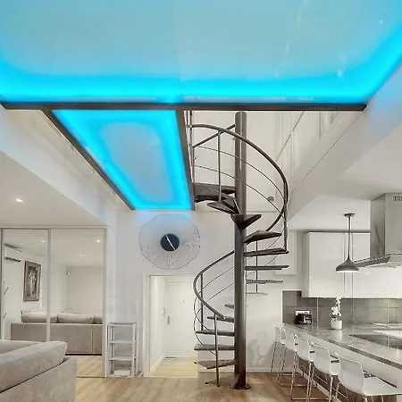 Elegant Duplex 5 Plages Du Midi A5b03 Канны