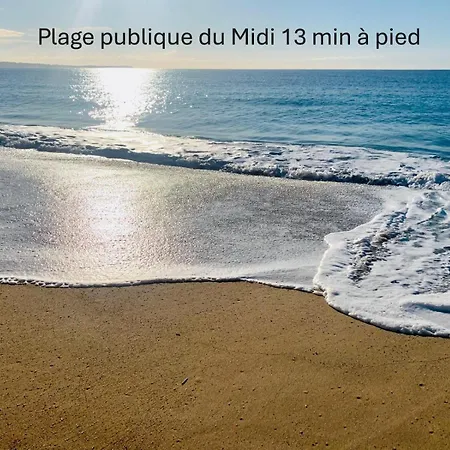 Апартаменты Elegant Duplex 5 Plages Du Midi A5b03